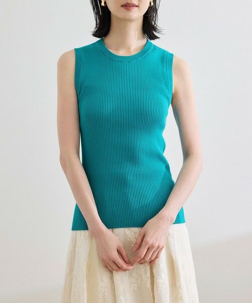 ROPE' / ロペ ニット・セーター | 【洗える】オーガニックコットンリブスリーブレスニット | 詳細16