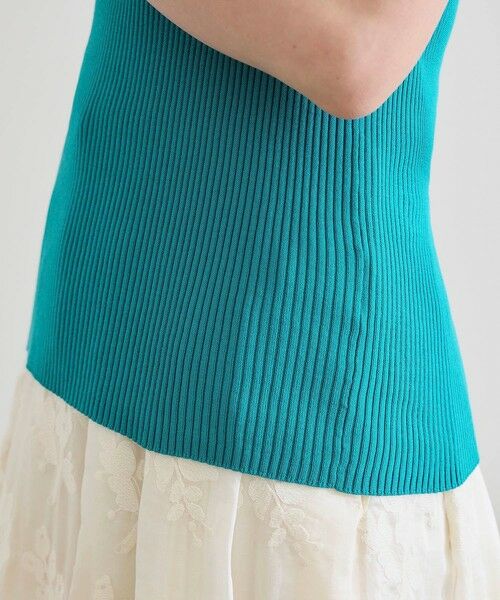 ROPE' / ロペ ニット・セーター | 【洗える】オーガニックコットンリブスリーブレスニット | 詳細21