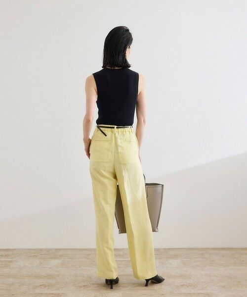 ROPE' / ロペ ニット・セーター | 【洗える】オーガニックコットンリブスリーブレスニット | 詳細5