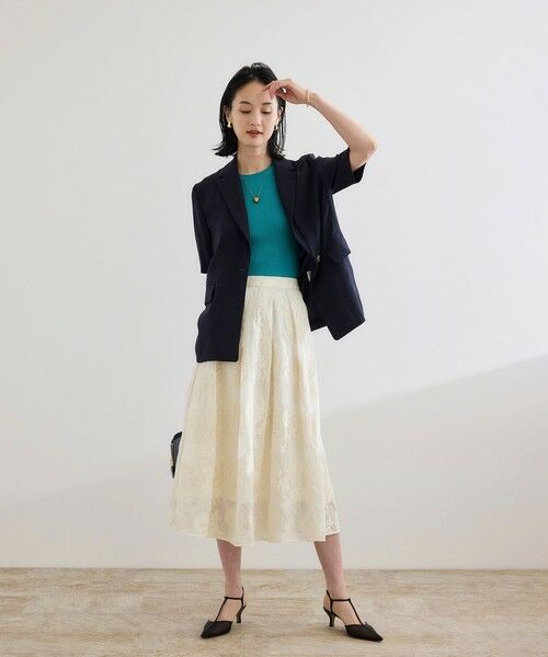 ROPE' / ロペ ニット・セーター | 【洗える】オーガニックコットンリブスリーブレスニット | 詳細9