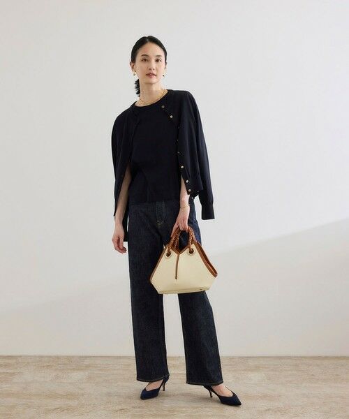 ROPE' / ロペ ニット・セーター | 【洗える】オーガニックコットンハイゲージフレンチスリーブニット | 詳細13