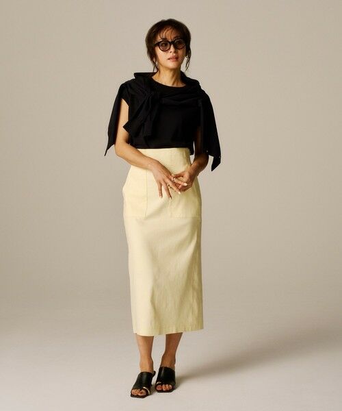 ROPE' / ロペ ニット・セーター | 【洗える】オーガニックコットンハイゲージフレンチスリーブニット | 詳細2