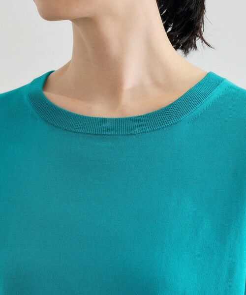 ROPE' / ロペ ニット・セーター | 【洗える】オーガニックコットンハイゲージフレンチスリーブニット | 詳細20