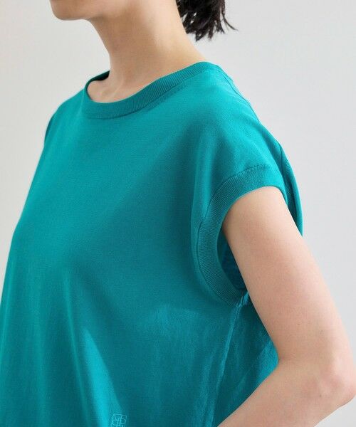 ROPE' / ロペ ニット・セーター | 【洗える】オーガニックコットンハイゲージフレンチスリーブニット | 詳細21