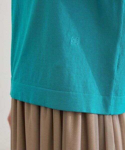 ROPE' / ロペ ニット・セーター | 【洗える】オーガニックコットンハイゲージフレンチスリーブニット | 詳細22