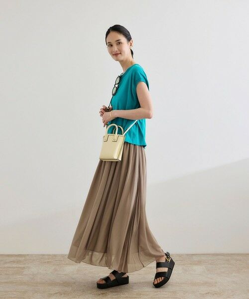 ROPE' / ロペ ニット・セーター | 【洗える】オーガニックコットンハイゲージフレンチスリーブニット | 詳細4