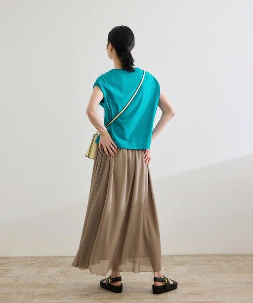 ROPE' / ロペ ニット・セーター | 【洗える】オーガニックコットンハイゲージフレンチスリーブニット | 詳細5