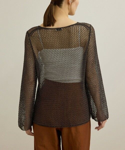 ROPE' / ロペ その他トップス | ラメコードメッシュプルオーバー/洗える | 詳細17