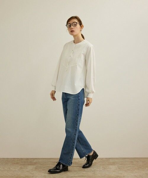 ROPE' / ロペ Tシャツ | 【洗える】布帛コンビシャツカットソー | 詳細1