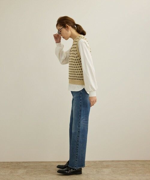 ROPE' / ロペ Tシャツ | 【洗える】布帛コンビシャツカットソー | 詳細6