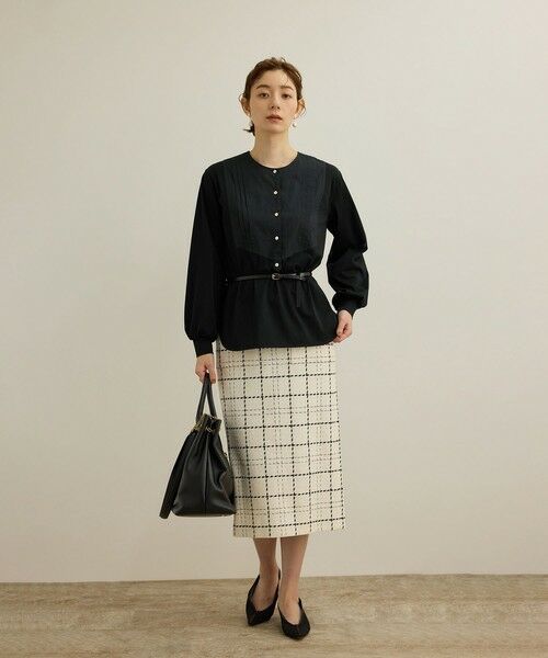 ROPE' / ロペ Tシャツ | 【洗える】布帛コンビシャツカットソー | 詳細8