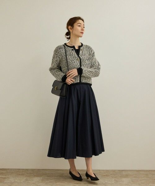 ROPE' / ロペ ニット・セーター | 【洗える】ワイドリブスクエアネックニット | 詳細10