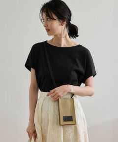 ROPE' / ロペ Tシャツ | 【洗える】スーピマコットン アームレットＴシャツ