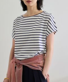 ROPE' / ロペ Tシャツ | 【洗える】スーピマコットン アームレットＴシャツ