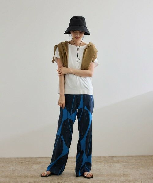 ROPE' / ロペ Tシャツ | 【洗える】スーピマコットン アームレットＴシャツ | 詳細11