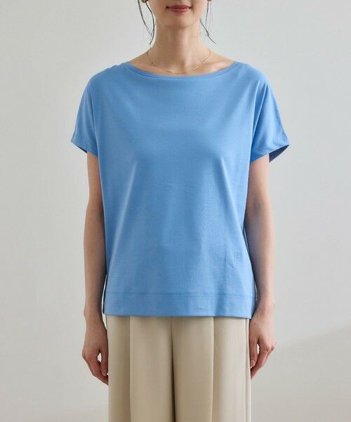 ROPE' / ロペ Tシャツ | 【洗える】スーピマコットン アームレットＴシャツ | 詳細18