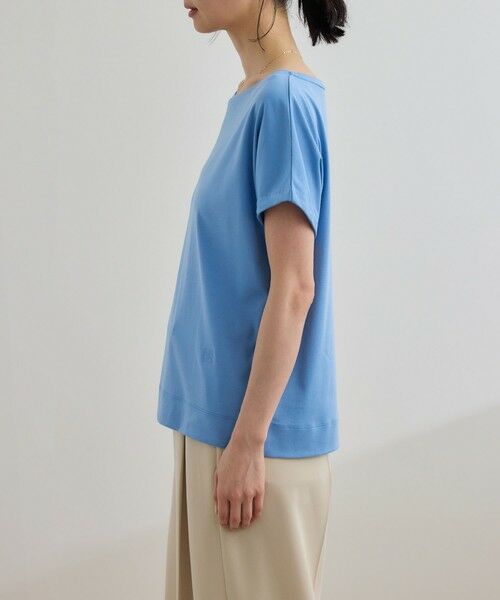 ROPE' / ロペ Tシャツ | 【洗える】スーピマコットン アームレットＴシャツ | 詳細19