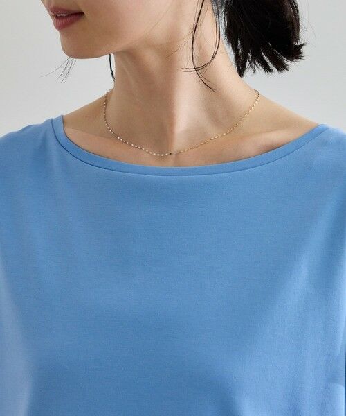 ROPE' / ロペ Tシャツ | 【洗える】スーピマコットン アームレットＴシャツ | 詳細21
