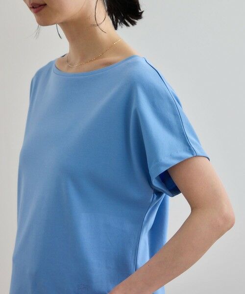 ROPE' / ロペ Tシャツ | 【洗える】スーピマコットン アームレットＴシャツ | 詳細22