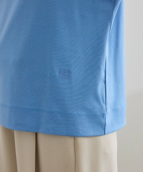 ROPE' / ロペ Tシャツ | 【洗える】スーピマコットン アームレットＴシャツ | 詳細23