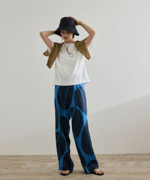 ROPE' / ロペ Tシャツ | 【洗える】スーピマコットン アームレットＴシャツ | 詳細5