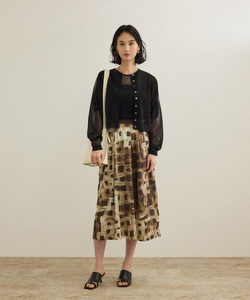 ROPE' / ロペ ニット・セーター | シアーリブニット/洗える | 詳細10