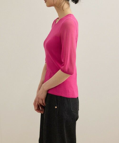 ROPE' / ロペ ニット・セーター | シアーリブニット/洗える | 詳細12