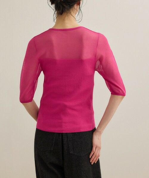 ROPE' / ロペ ニット・セーター | シアーリブニット/洗える | 詳細13