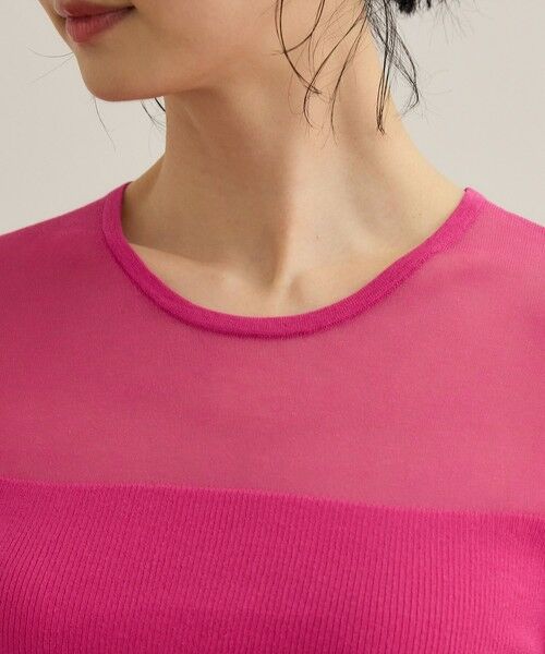 ROPE' / ロペ ニット・セーター | シアーリブニット/洗える | 詳細14