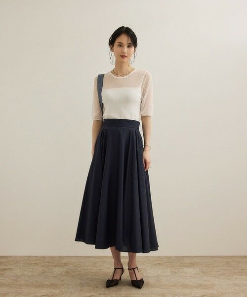 ROPE' / ロペ ニット・セーター | シアーリブニット/洗える | 詳細3