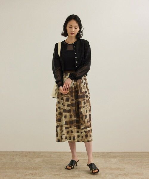 ROPE' / ロペ ニット・セーター | シアーリブニット/洗える | 詳細4