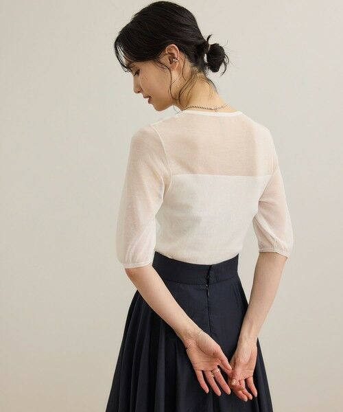 ROPE' / ロペ ニット・セーター | シアーリブニット/洗える | 詳細8