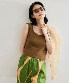 ROPE' / ロペ ニット・セーター | テレコスリーブレスニットプルオーバー/洗える