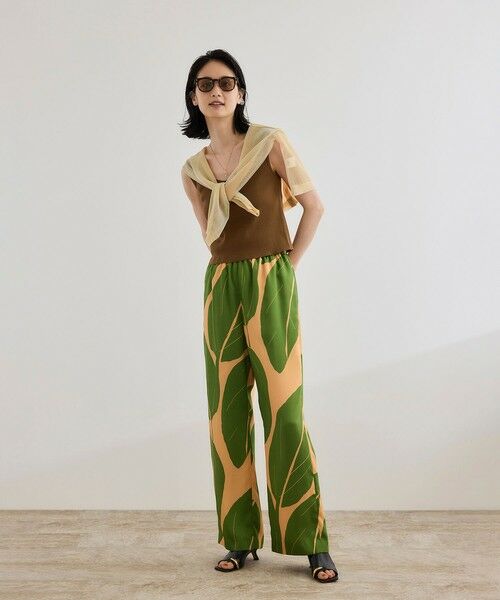 ROPE' / ロペ ニット・セーター | テレコスリーブレスニットプルオーバー/洗える | 詳細1