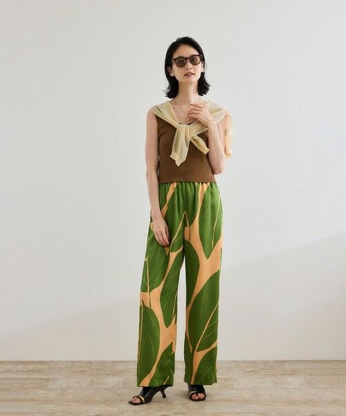 ROPE' / ロペ ニット・セーター | テレコスリーブレスニットプルオーバー/洗える | 詳細11