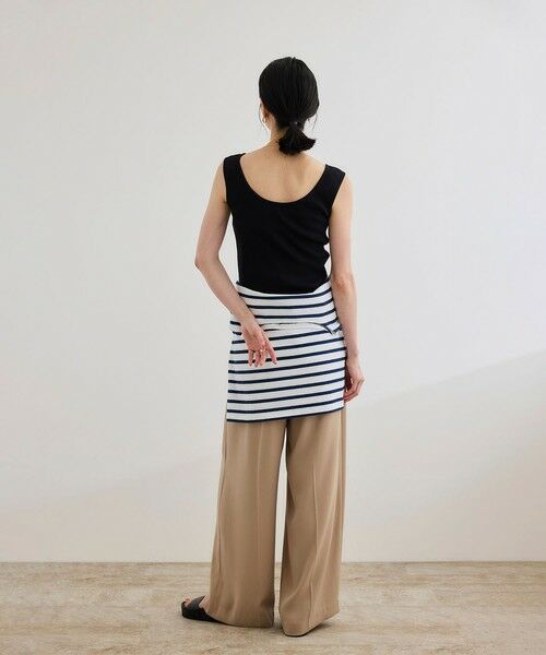 ROPE' / ロペ ニット・セーター | テレコスリーブレスニットプルオーバー/洗える | 詳細13