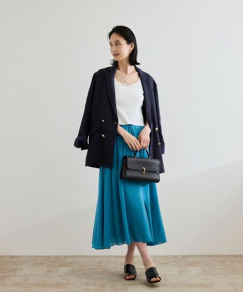 ROPE' / ロペ ニット・セーター | テレコスリーブレスニットプルオーバー/洗える | 詳細16