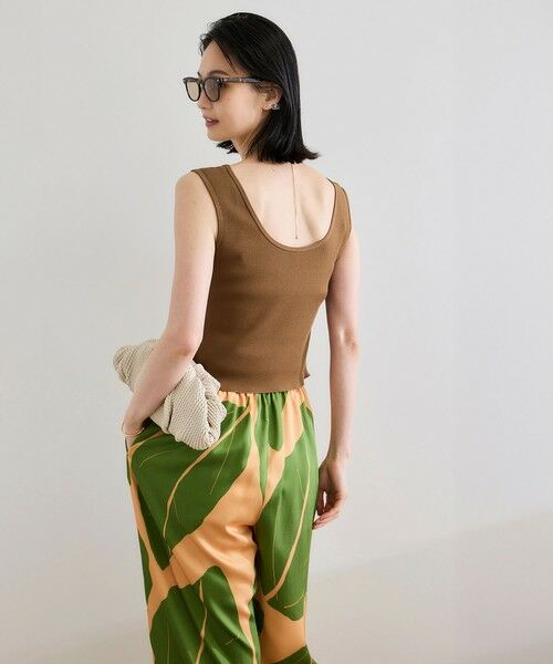 ROPE' / ロペ ニット・セーター | テレコスリーブレスニットプルオーバー/洗える | 詳細2