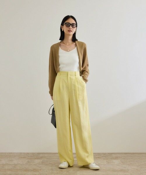 ROPE' / ロペ ニット・セーター | テレコスリーブレスニットプルオーバー/洗える | 詳細7