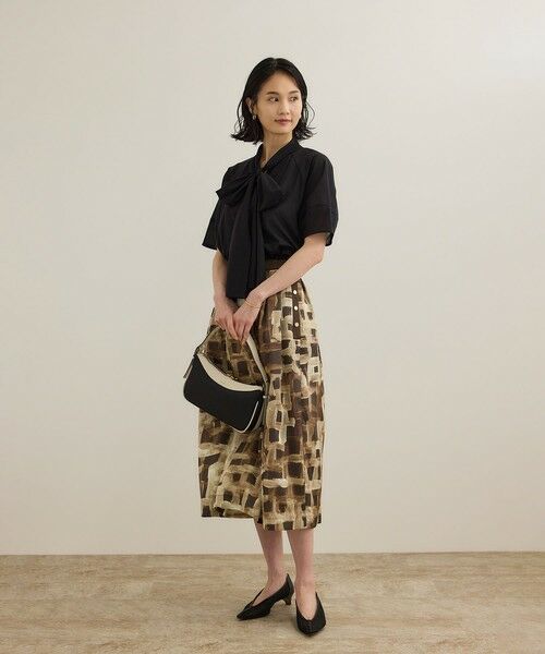 ROPE' / ロペ Tシャツ | 【洗える】シアートリコットボウタイブラウス | 詳細12