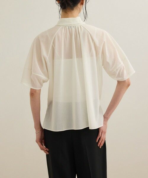 ROPE' / ロペ Tシャツ | 【洗える】シアートリコットボウタイブラウス | 詳細18