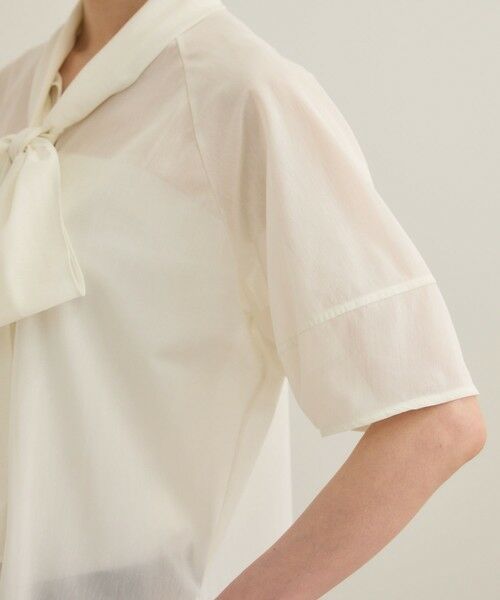 ROPE' / ロペ Tシャツ | 【洗える】シアートリコットボウタイブラウス | 詳細21