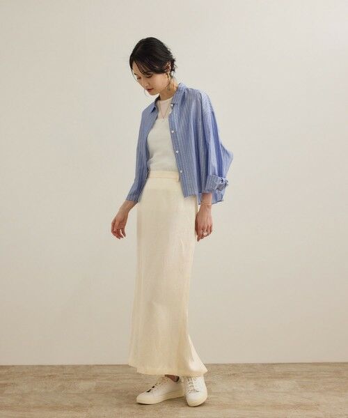 ROPE' / ロペ Tシャツ | シアーフライス5分袖プルオーバー | 詳細6