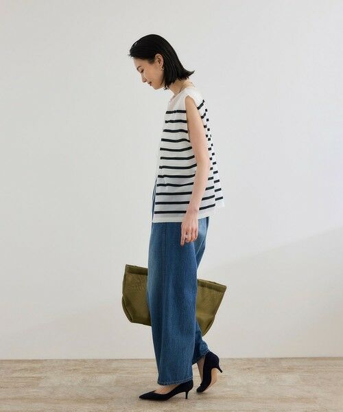 ROPE' / ロペ シャツ・ブラウス | シャイニー2WAYリボンブラウス/洗える | 詳細10