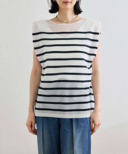 ROPE' / ロペ シャツ・ブラウス | シャイニー2WAYリボンブラウス/洗える | 詳細14