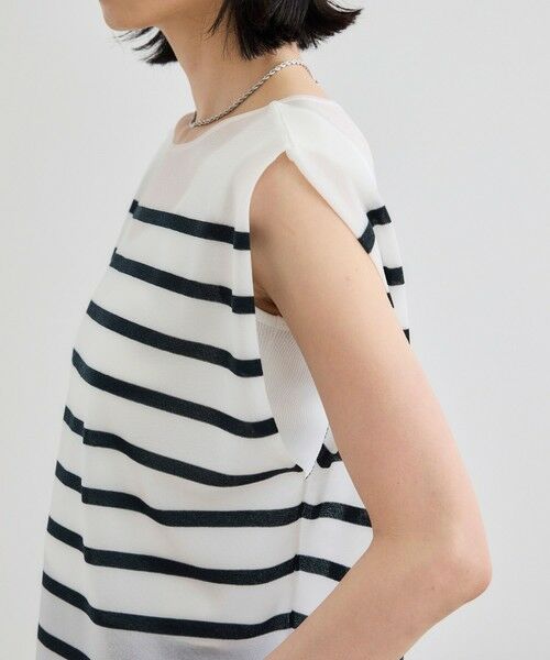 ROPE' / ロペ シャツ・ブラウス | シャイニー2WAYリボンブラウス/洗える | 詳細19