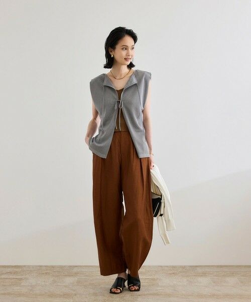 ROPE' / ロペ シャツ・ブラウス | シャイニー2WAYリボンブラウス/洗える | 詳細25