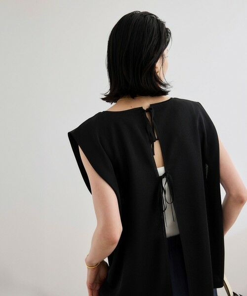 ROPE' / ロペ シャツ・ブラウス | シャイニー2WAYリボンブラウス/洗える | 詳細30