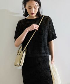 ROPE' / ロペ ニット・セーター | ラメメッシュプルオーバー/セットアップ対応