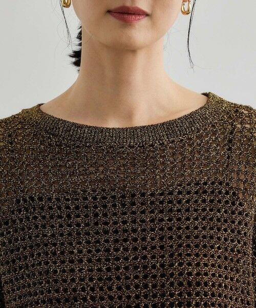 ROPE' / ロペ ニット・セーター | ラメメッシュプルオーバー/セットアップ対応 | 詳細13